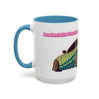 R34  Racing Skyline Accent Coffee Mug — Fast Car Drift Design (11/15oz)