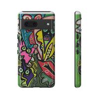CONCERT  Abstract Graffiti Phone Case — Colorful Street Art Tough Cases