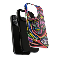 CRAZY Graffiti Phone Case — Colorful Street Art Protective Cover