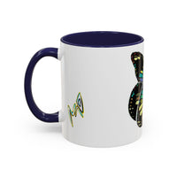 Colorful Butterfly Coffee Mug — Vibrant Monarch Art Accent Mug (11/15oz)