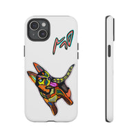 HUSKY  Colorful Abstract Dog Phone Case — 'MAD' Signature Protective Case