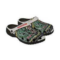 Graphic EVA Foam Clogs — Wild CHUPACABRAS  Monster Street Art Print