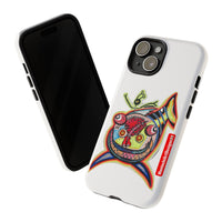 Phone Case — Colorful Abstract PARASITE  Fish Art Tough Cases