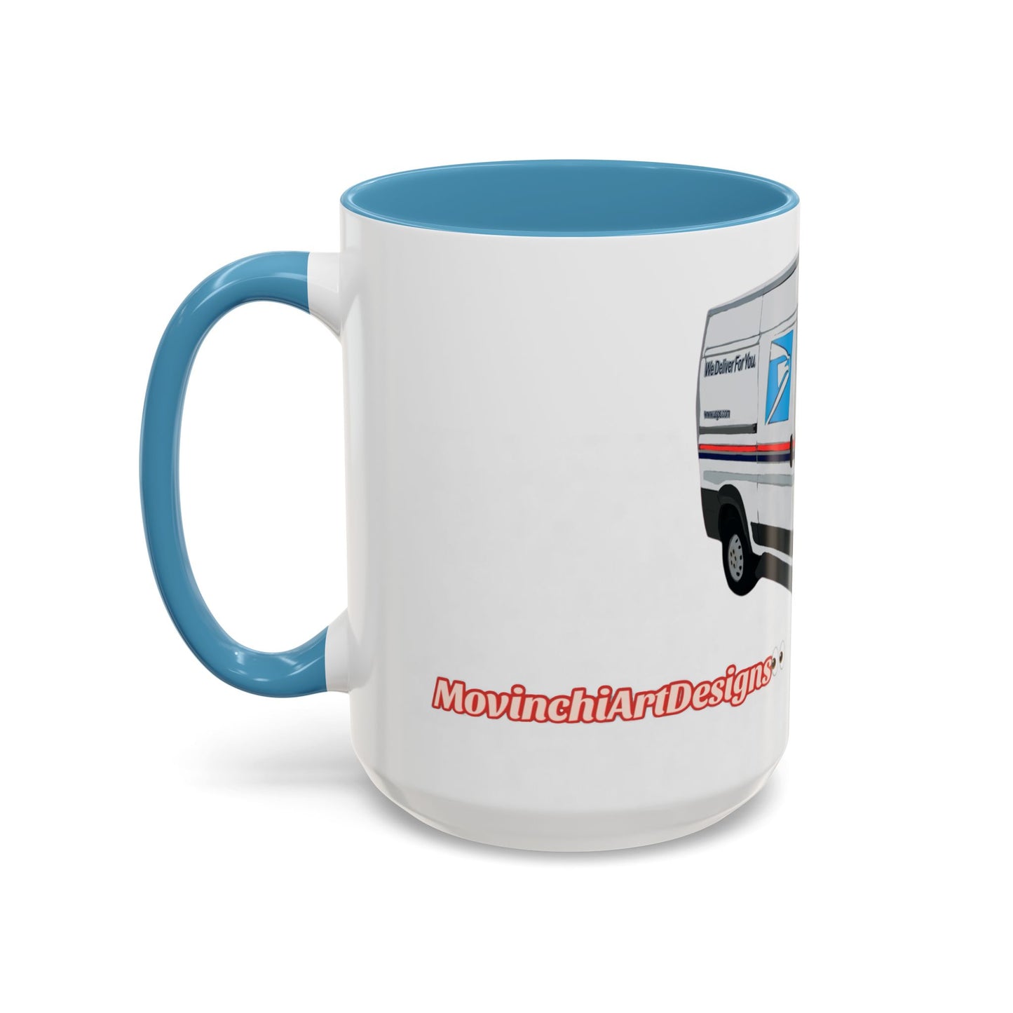 PROMASTER.  Coffee Mug — Postal Delivery Van Illustration