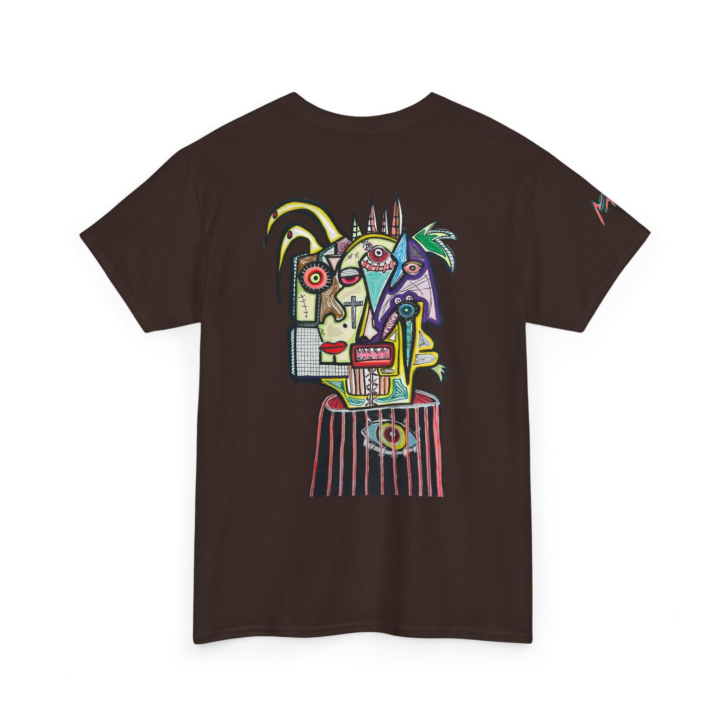 THE PERFECT  Portrait T‑Shirt — Colorful Spaniel Graphic Tee
