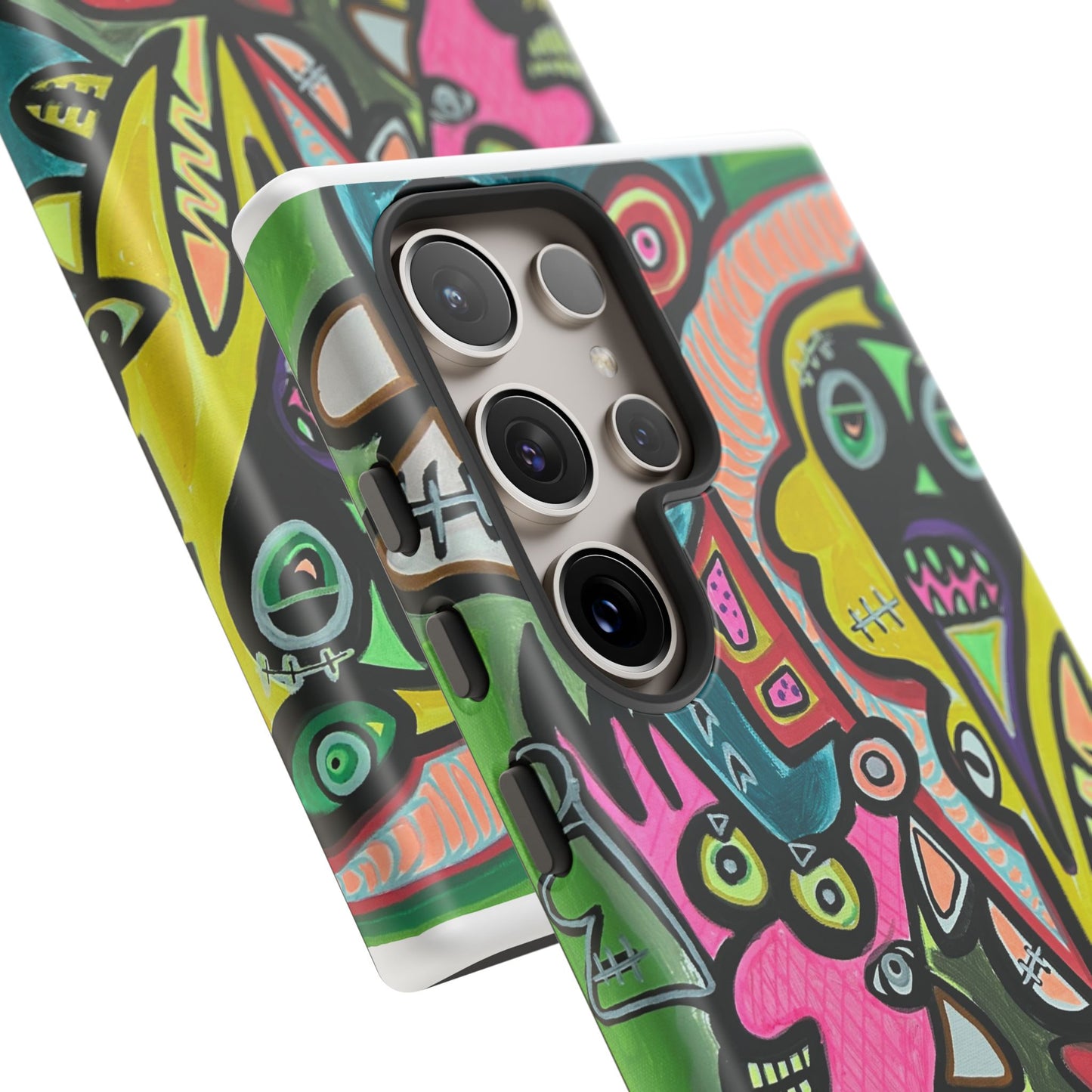 CONCERT  Abstract Graffiti Phone Case — Colorful Street Art Tough Cases