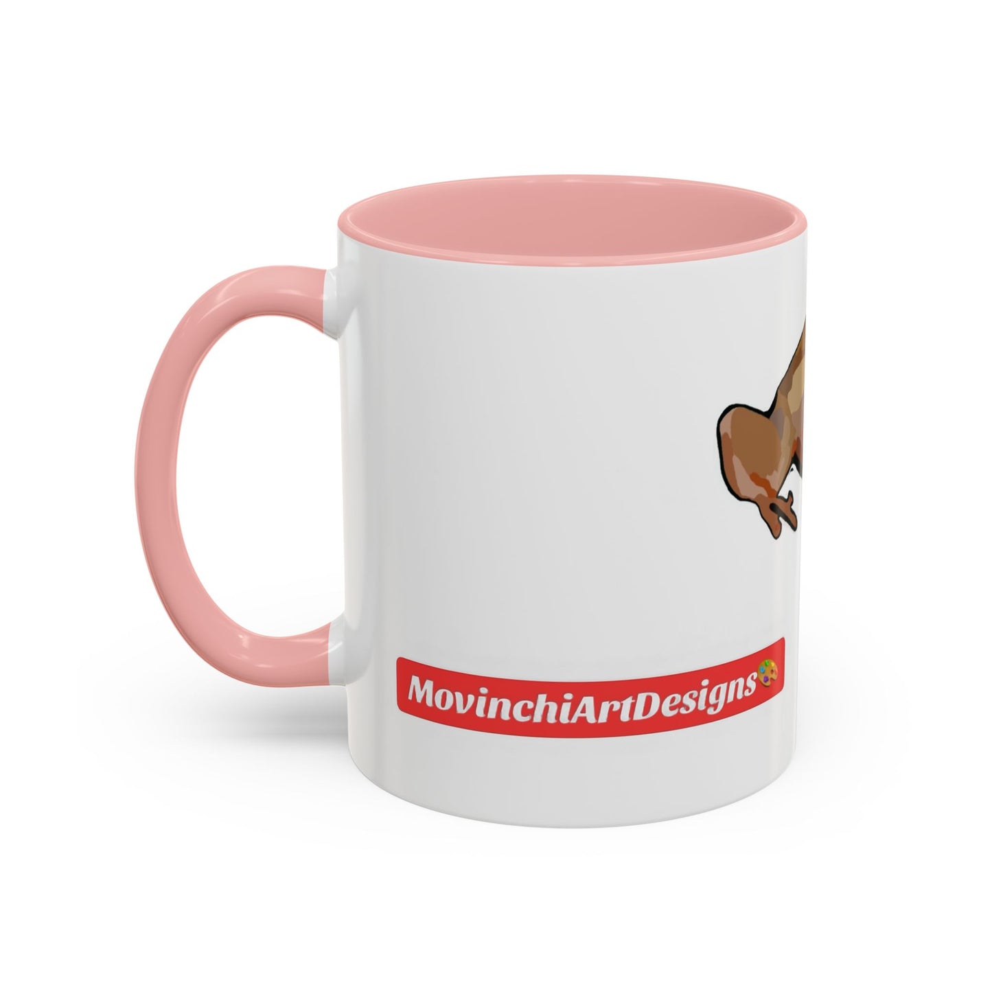 COQUI.  Frog Accent Coffee Mug — Cute Woodland Tree Frog Design (11/15 oz)