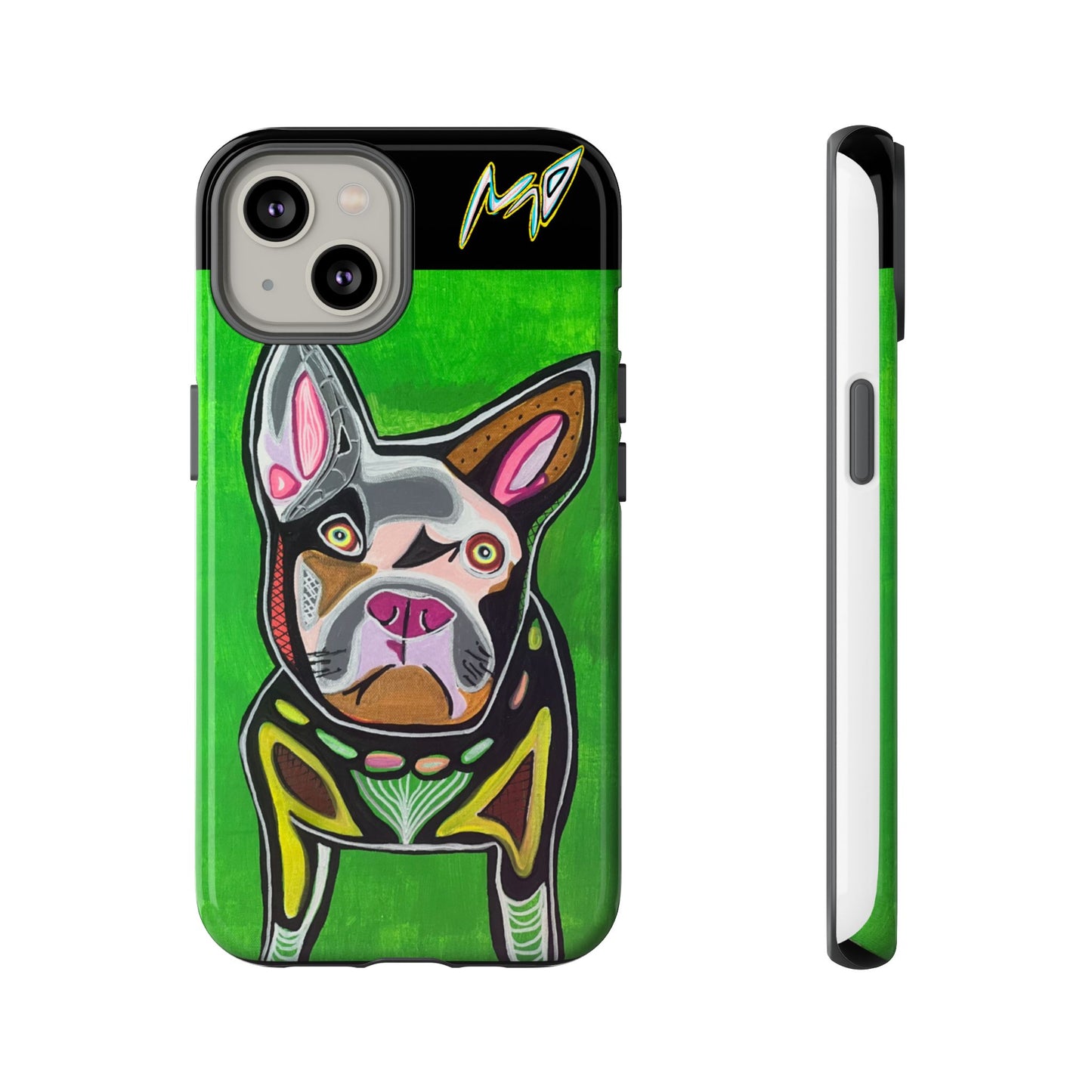 FRENCHIE  Art Phone Case – Colorful Pop Dog iPhone Cover