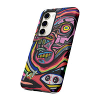 CRAZY Graffiti Phone Case — Colorful Street Art Protective Cover