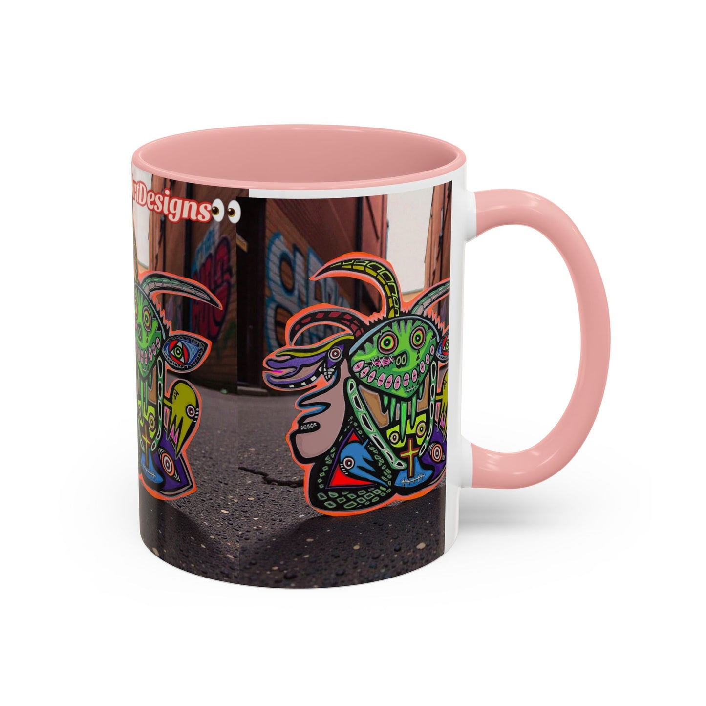 RYDER5.0  Street Art Mug — Colorful Graffiti Character Coffee Cup (11/15oz)