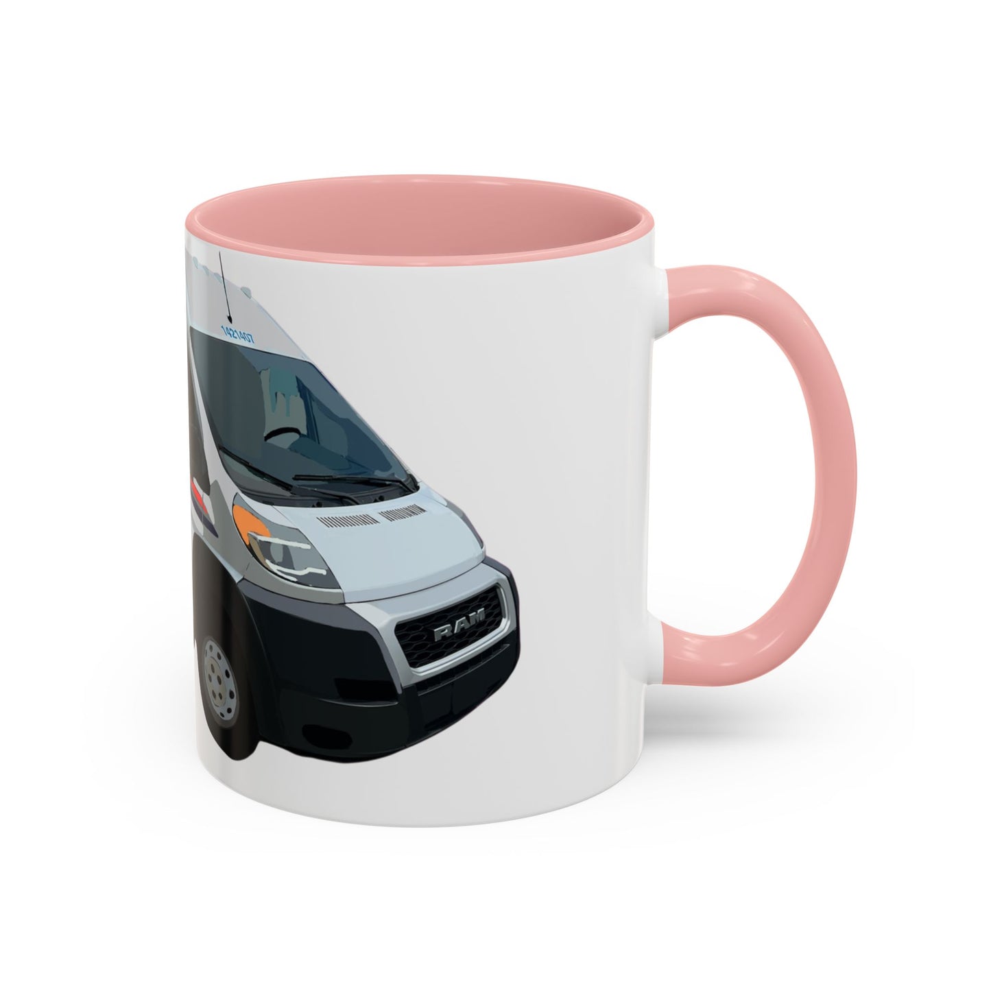 PROMASTER.  Coffee Mug — Postal Delivery Van Illustration