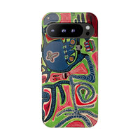 Abstract AFTERLIFE Phone Case — Bold Psychedelic Music Art