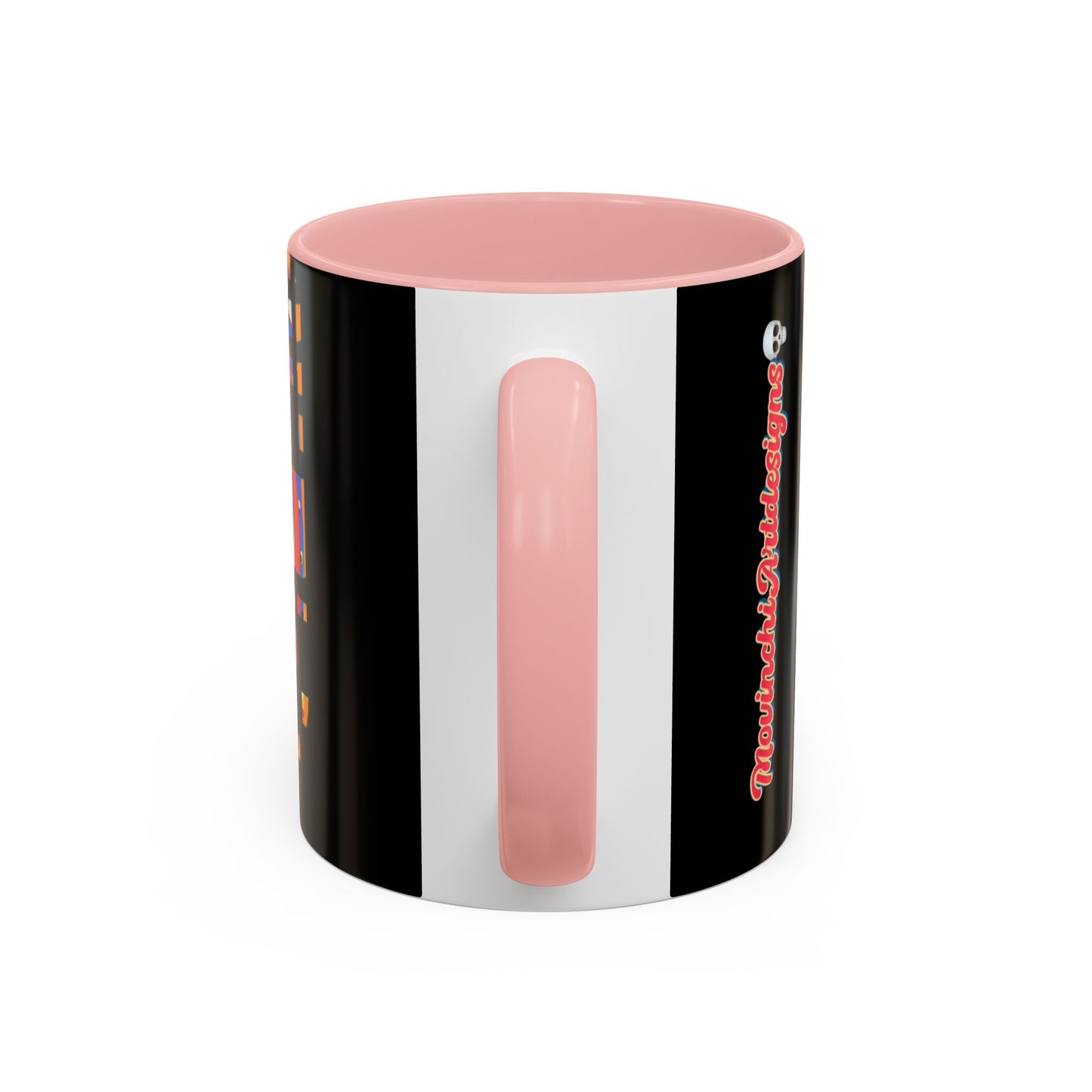 Coffee Mug — Colorful Abstract Cross Accent Ceramic Mug (11/15 oz)