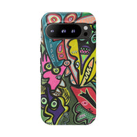 CONCERT  Abstract Graffiti Phone Case — Colorful Street Art Tough Cases