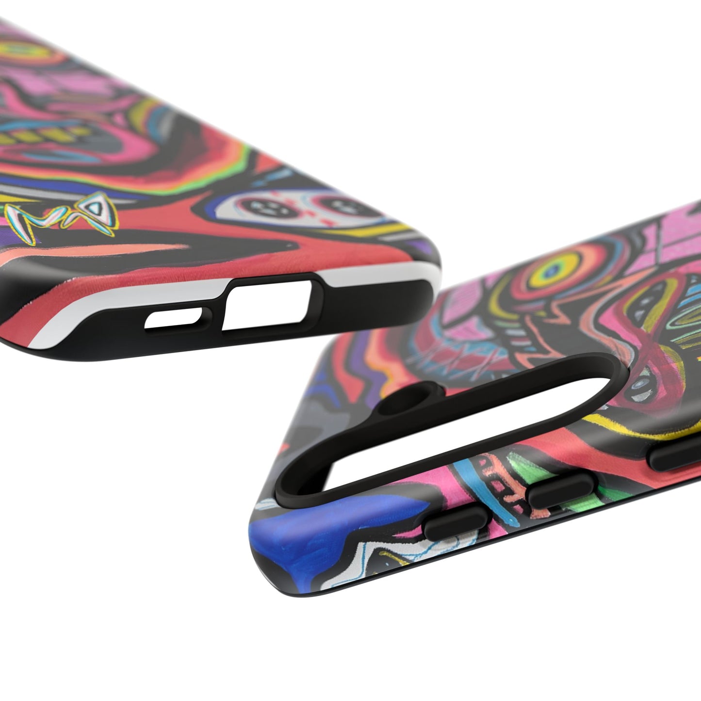 CRAZY Graffiti Phone Case — Colorful Street Art Protective Cover