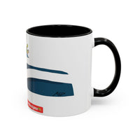 AERIAL.   Wave Accent Coffee Mug — Watersports Lover Gift