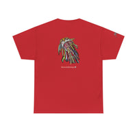 Graphic Tee — Colorful CRAZY TUNA  Illustration Back Print Tee