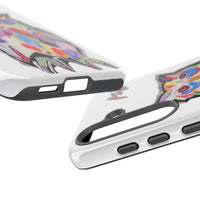 Colorful Owl Phone Case — Artistic Owl Illustration Tough Case