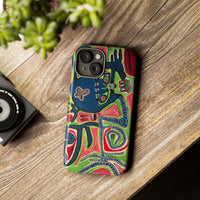 Abstract AFTERLIFE Phone Case — Bold Psychedelic Music Art