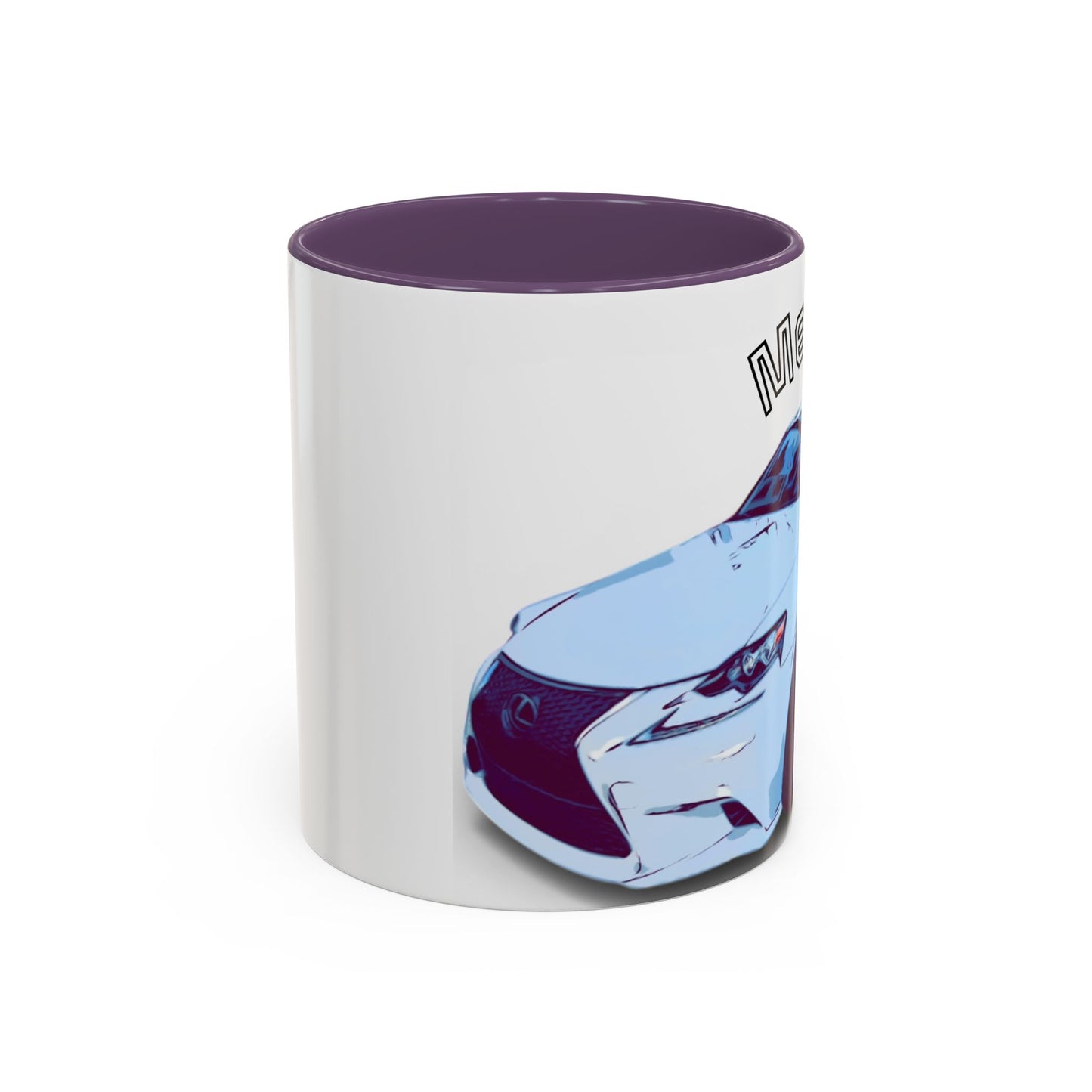 MELVIN.  Personalized Car Coffee Mug — 'Melvin' Sports Car Accent Mug (11/15oz)