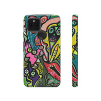 CONCERT  Abstract Graffiti Phone Case — Colorful Street Art Tough Cases