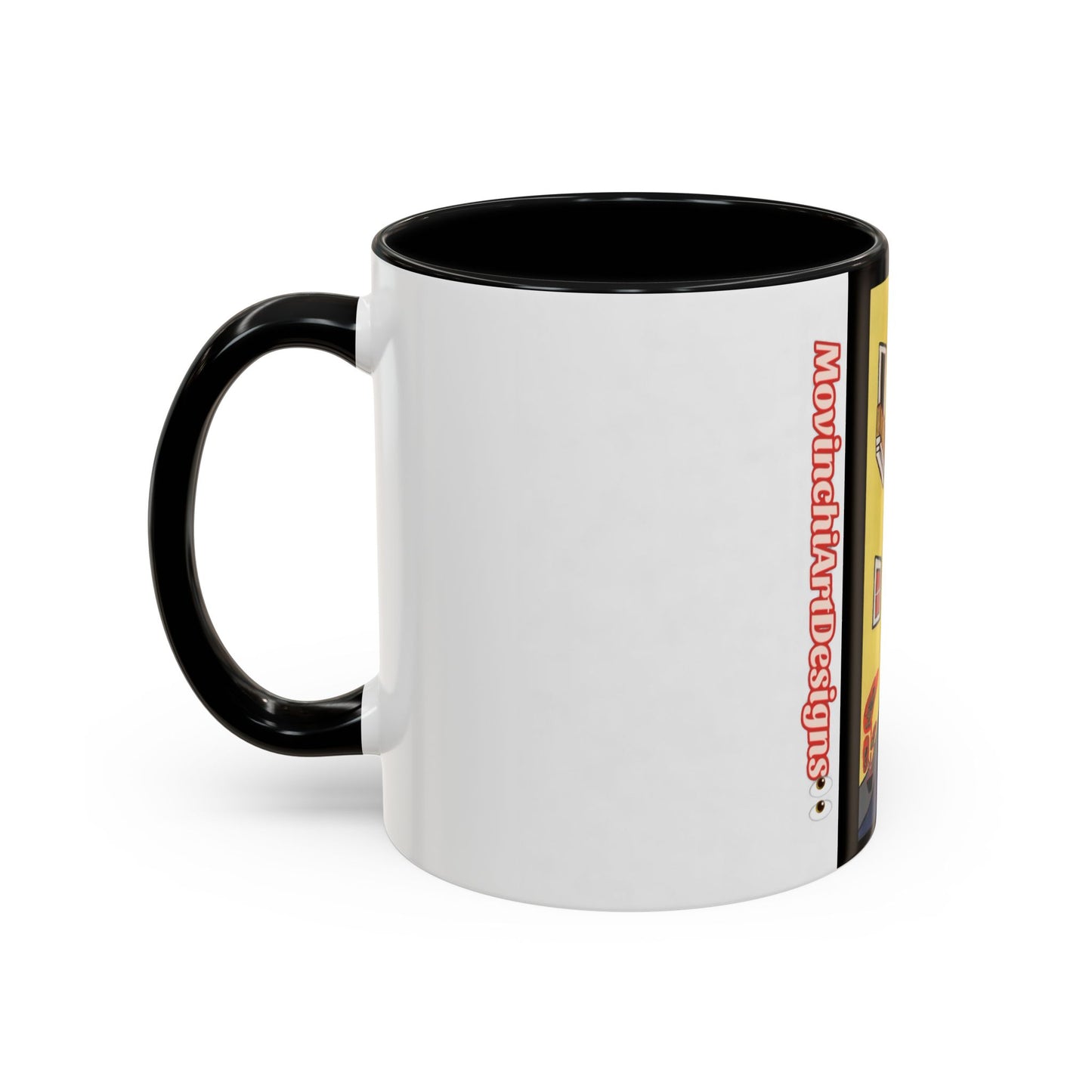 SAN JUAN.  Colorful Street Art Coffee Mug — Vibrant Alleyway & Playful Emblem Accent Mug