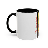 SAN JUAN.  Colorful Street Art Coffee Mug — Vibrant Alleyway & Playful Emblem Accent Mug