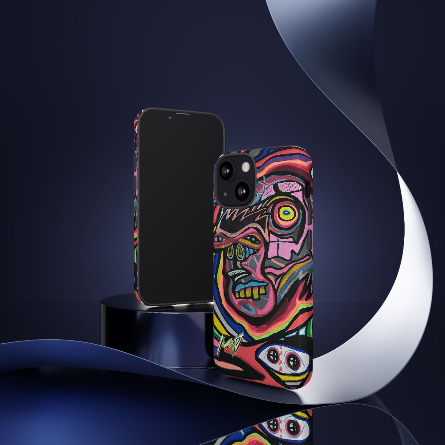 CRAZY Graffiti Phone Case — Colorful Street Art Protective Cover