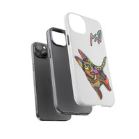 HUSKY  Colorful Abstract Dog Phone Case — 'MAD' Signature Protective Case