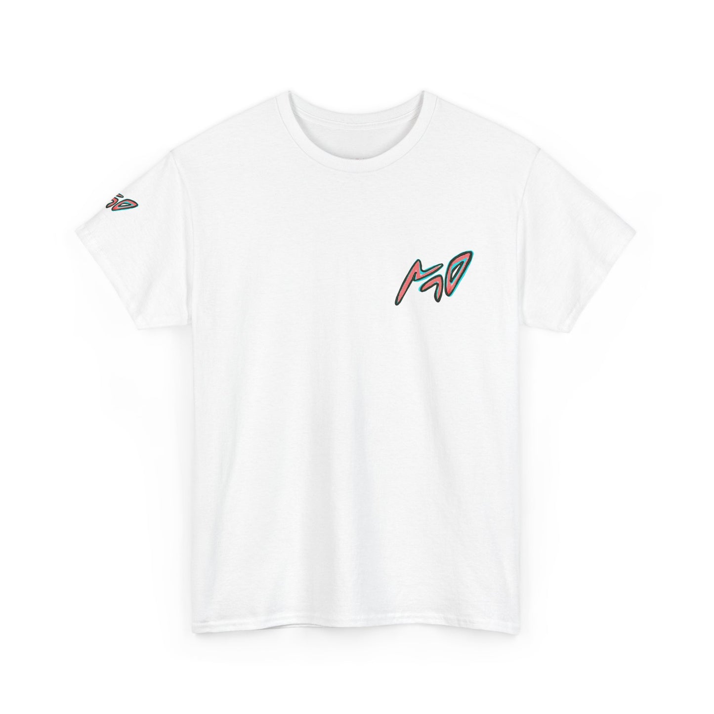 Graphic Tee — Colorful CRAZY TUNA  Illustration Back Print Tee