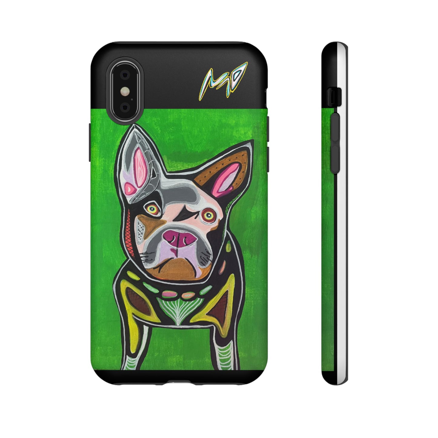 FRENCHIE  Art Phone Case – Colorful Pop Dog iPhone Cover