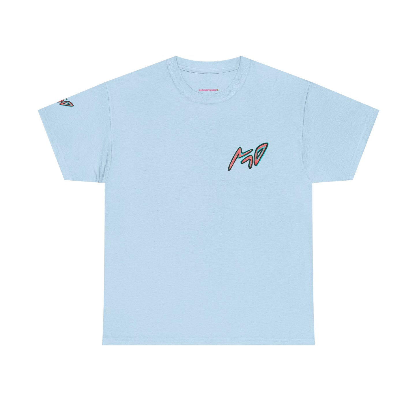 Graphic Tee — Colorful CRAZY TUNA  Illustration Back Print Tee