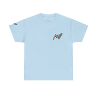 Graphic Tee — Colorful CRAZY TUNA  Illustration Back Print Tee