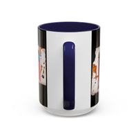 Puerto Rico Flag Door Accent Coffee Mug — Vintage Rustic Boricua Pride (11/15oz)