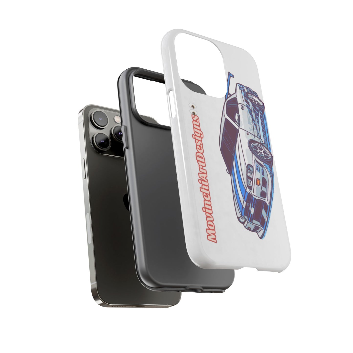 Retro Skyline r34 Phone Case — Vintage Sports Car Graphic