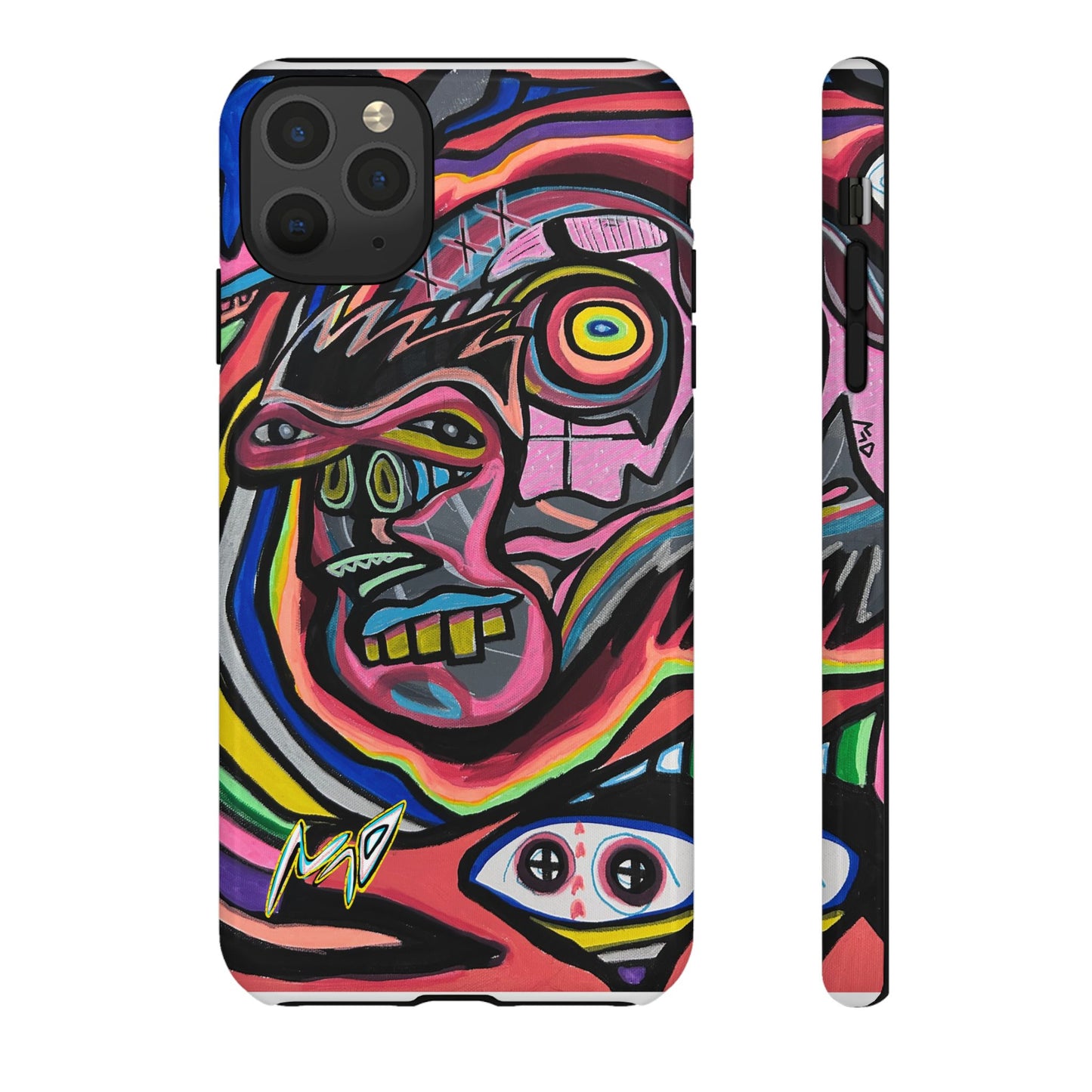 CRAZY Graffiti Phone Case — Colorful Street Art Protective Cover