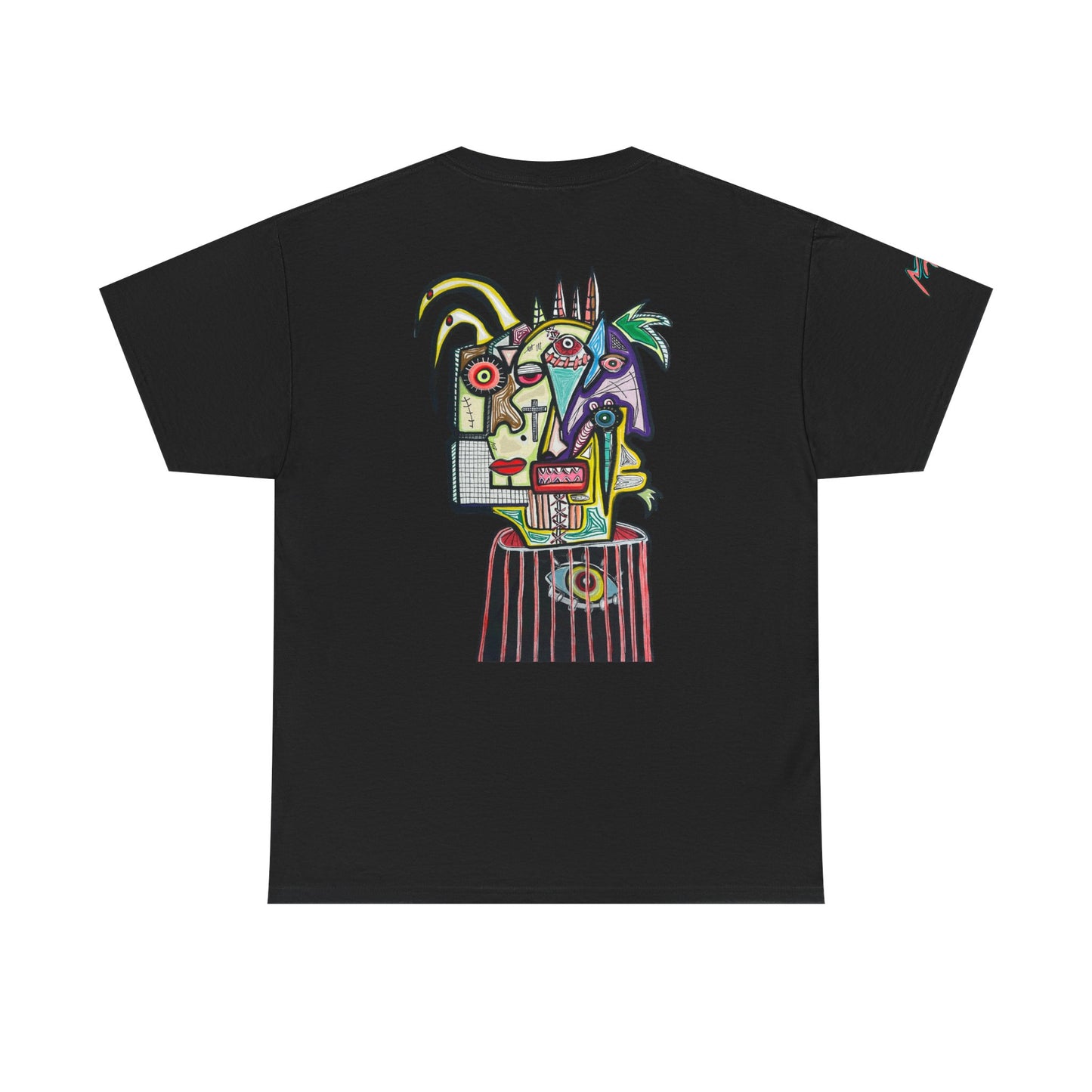 THE PERFECT  Portrait T‑Shirt — Colorful Spaniel Graphic Tee