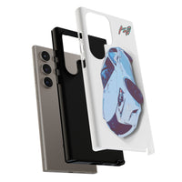 Melvin White Sports Car Phone Case - Retro Pop Art Supercar Protective Tough Case