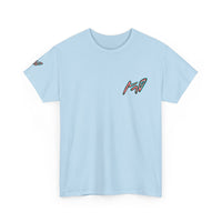 Graphic Tee — Colorful CRAZY TUNA  Illustration Back Print Tee