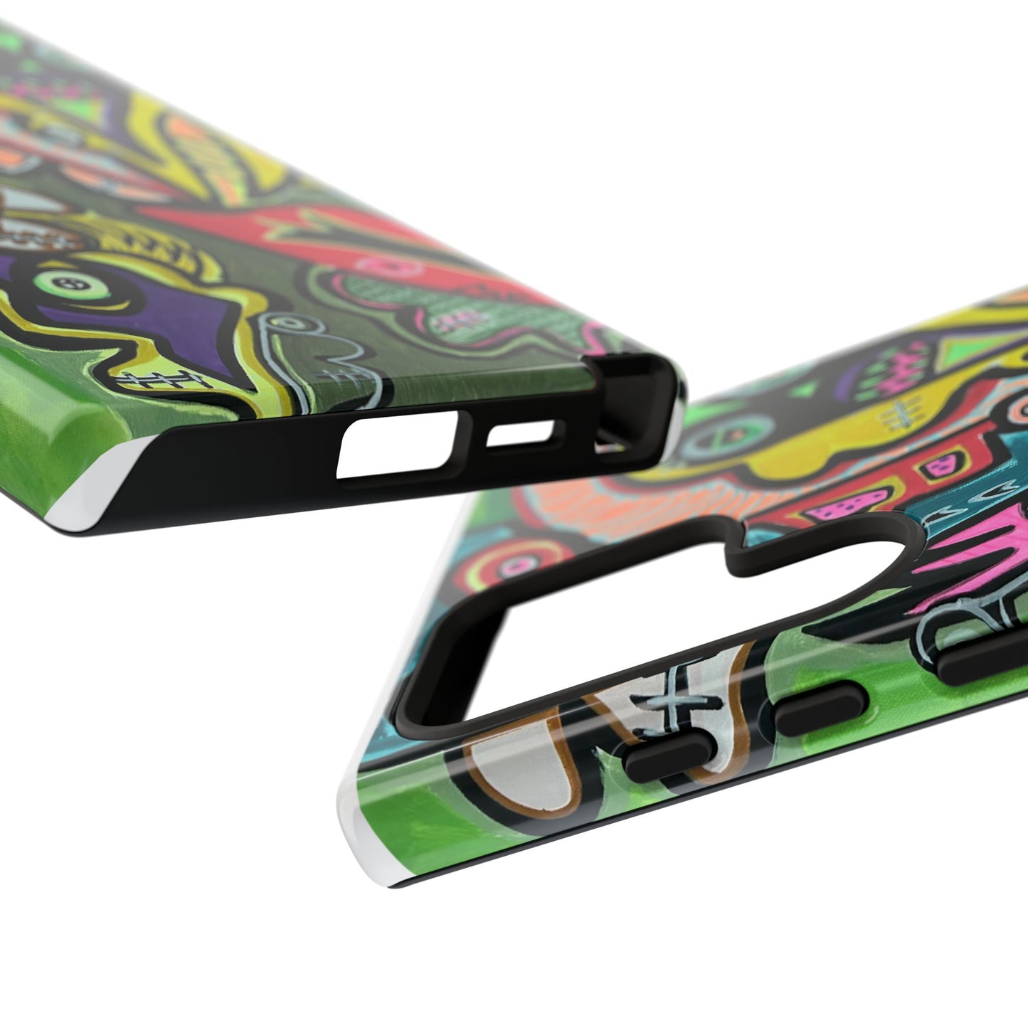 CONCERT  Abstract Graffiti Phone Case — Colorful Street Art Tough Cases