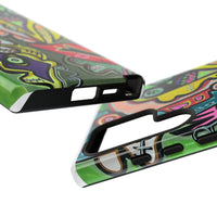 CONCERT  Abstract Graffiti Phone Case — Colorful Street Art Tough Cases