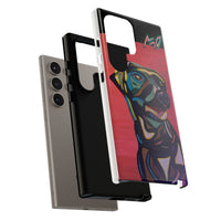 Colorful Pit LABRADOR Tough Phone Case — Vibrant Pop Art Dog Design