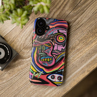 CRAZY Graffiti Phone Case — Colorful Street Art Protective Cover