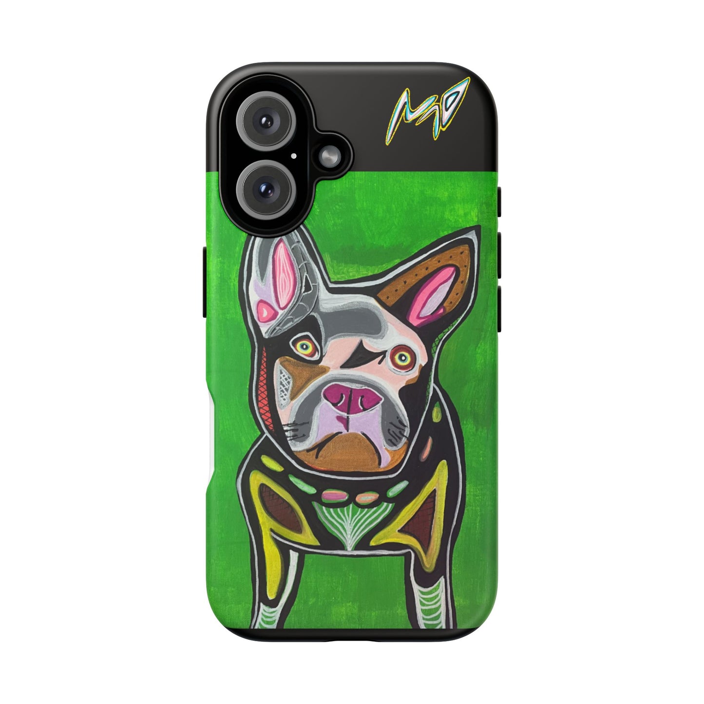 FRENCHIE  Art Phone Case – Colorful Pop Dog iPhone Cover