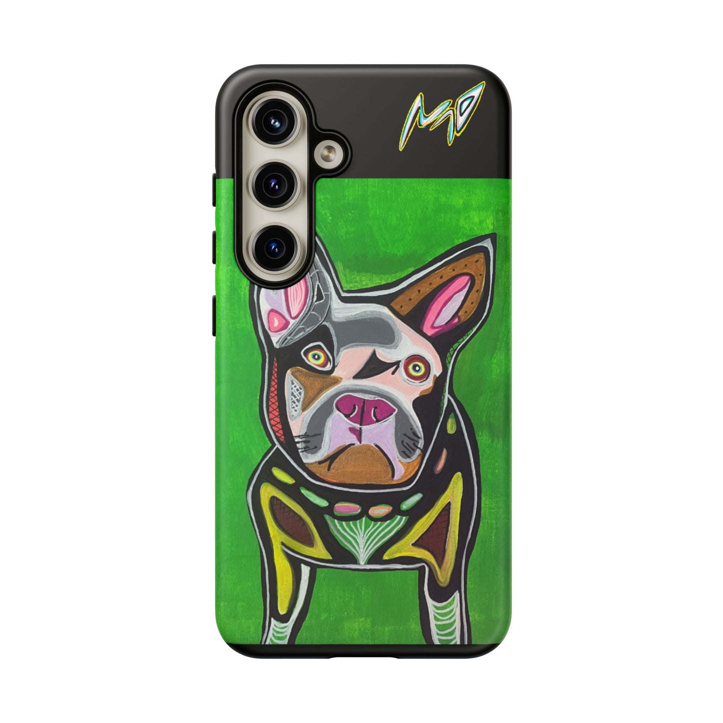 FRENCHIE  Art Phone Case – Colorful Pop Dog iPhone Cover