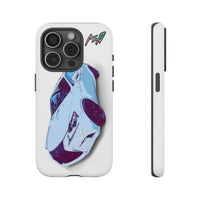 Melvin White Sports Car Phone Case - Retro Pop Art Supercar Protective Tough Case