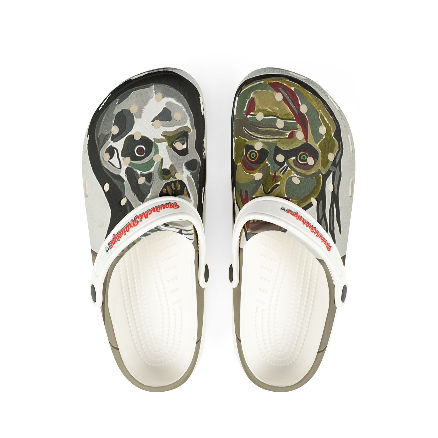 3 amigos  Camouflage Skull Clog - EVA Foam Slip-On Shoes
