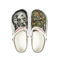 3 amigos  Camouflage Skull Clog - EVA Foam Slip-On Shoes