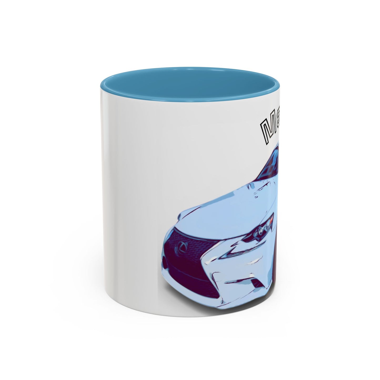 MELVIN.  Personalized Car Coffee Mug — 'Melvin' Sports Car Accent Mug (11/15oz)