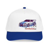 Racing Skyline Embroidered Cap — Vintage GT Sports Car Hat